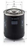 MANN Filter W 930/12 Ölfilter