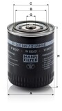 MANN Filter W 930/21 Ölfilter
