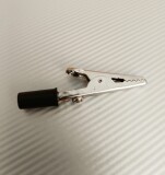 Krokodilklemmen Bananenstecker schwarz