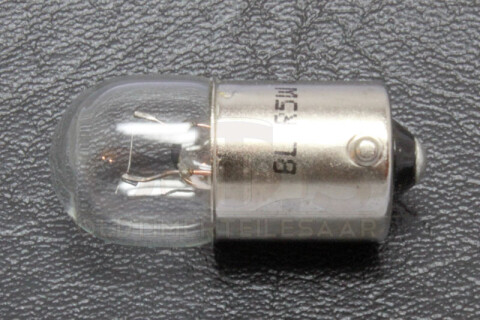 Kfz Röhrenlampe 12V 3W Ba15s 18x35