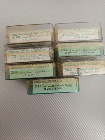 Schier 3199 Kontaktsatz Zündkontaktsatz Unterbrecher 1 237 013 066  contact NOS