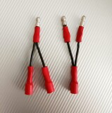Y-Abzweigverbinder 2x Rundstecker 1 x Rundsteckhülse...