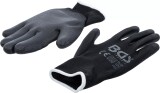 Mechaniker-Handschuhe Baumwoll-Elasthan Handschuh mit Latex