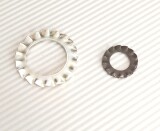 10 x Fächerscheibe Außenzahnung / beidseitig...