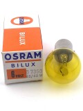 Osram Glühlampe 6V 45/40W Ba20d GELB NOS