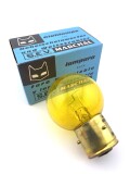 SEV MARCHAL Glühlampe GELB 6V 45W Ba21s 40x60 NOS