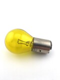 OSRAM 7309 GELB Glühlampe 12V 35W Ba20s 63x34 Prüfzeichen NOS