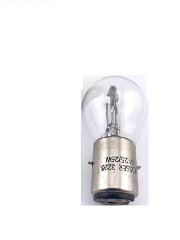 Tungsramr Bilux Glühlampe 6V 25/25W Ba20d 35x66 - NOS