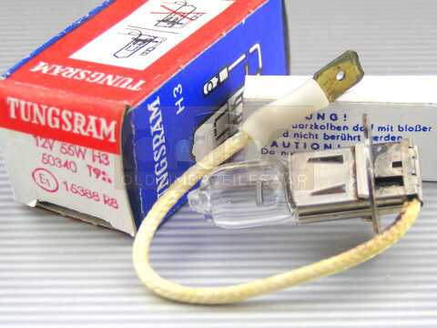 OSRAM H3 Glühlampe 12V 55W PK22s E-geprüft NOS