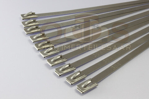 Edelstahl Kabelbinder Kugelverschluss 360 x 4.5 mm
