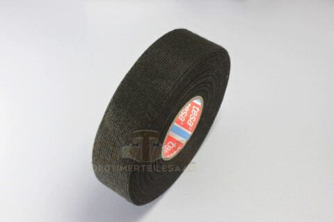 TESA PET- Vliesklebeband 25mm schwarz 25m