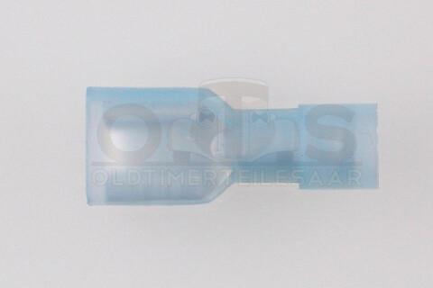 Flachsteckhülse vollisoliert 6,3 x 0,8 Nylon blau 1.5-2.5mm² Iso-Crimp